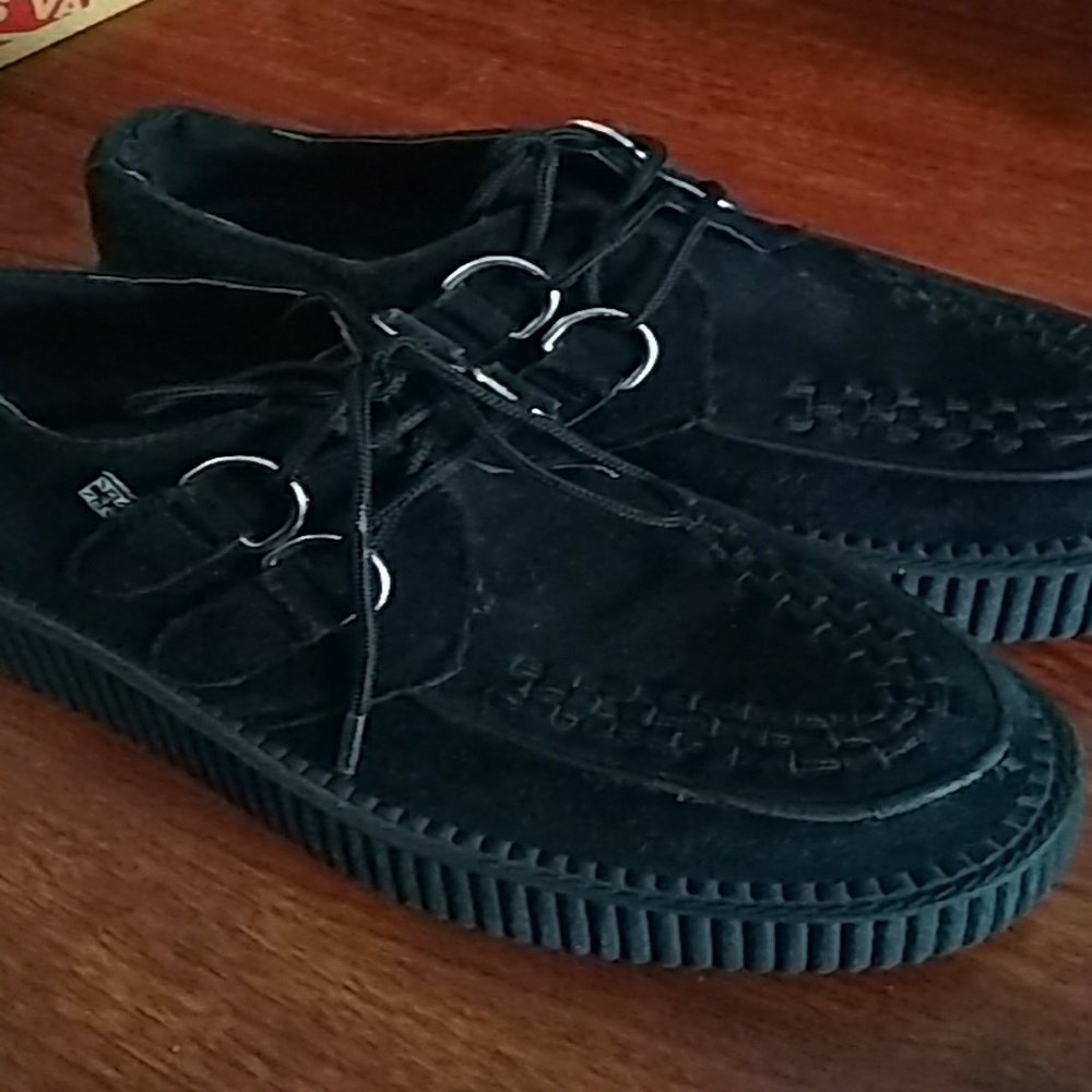 TUK T.U.K creepers black platform